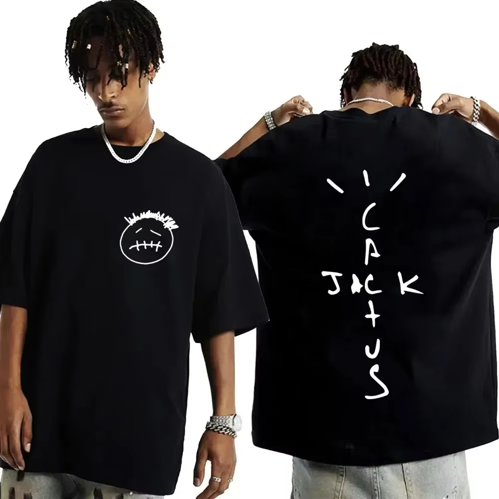 Cactus Jack Tee - هدية لعشاق الموضة للأم، تي شيرت
