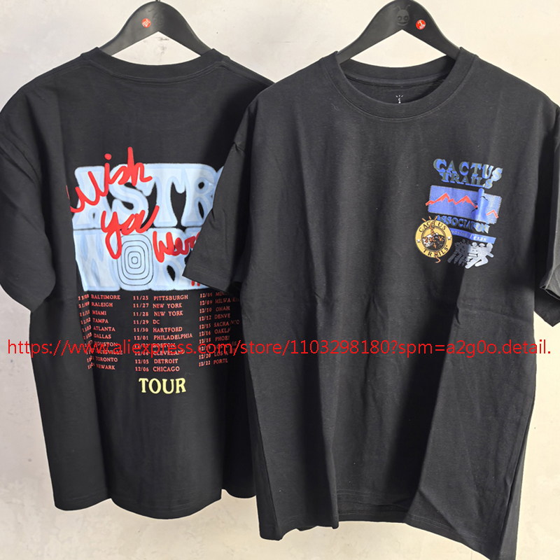 Cactus Jack Tee - تي شيرت هيب هوب تريند كاكتوس