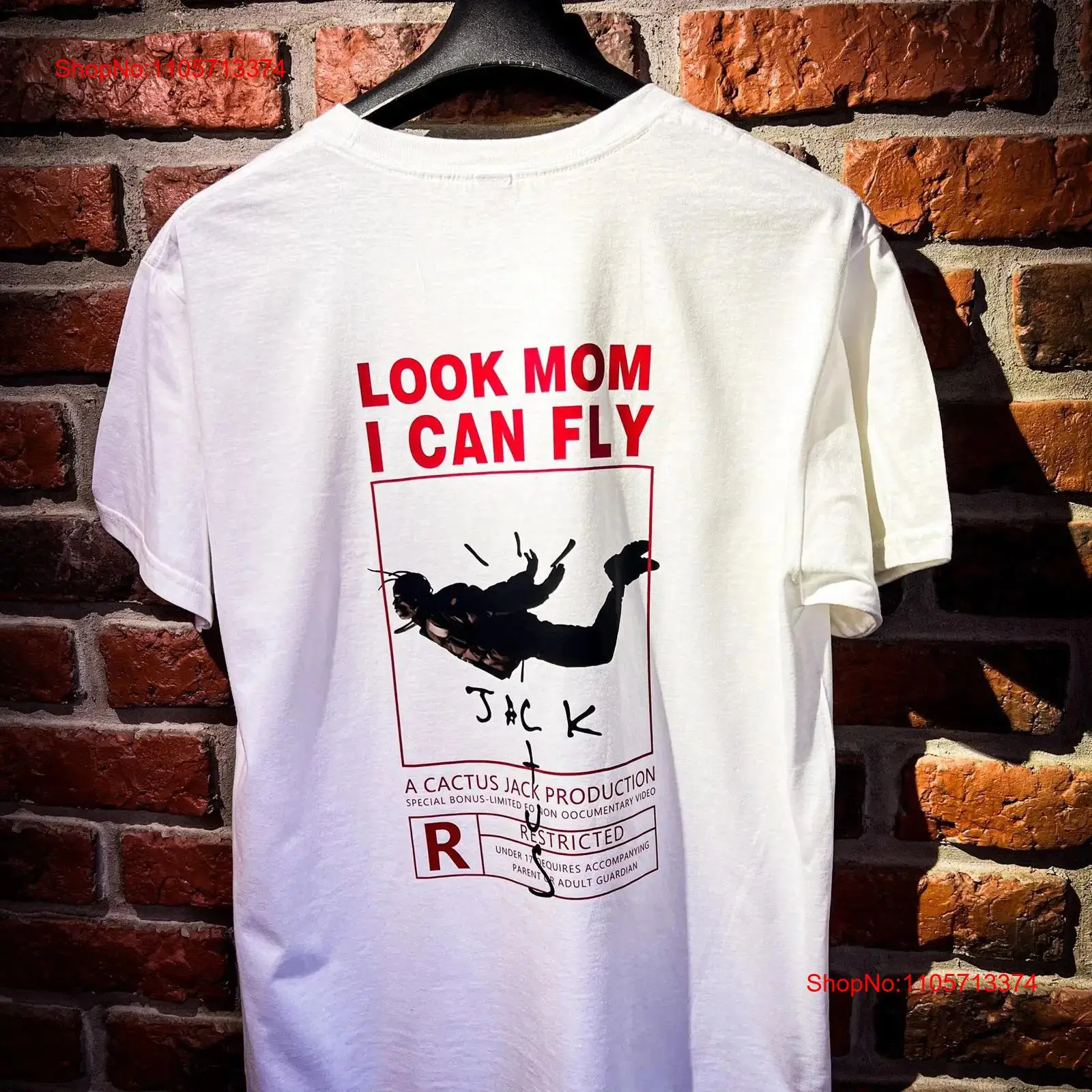 Cactus Jack Tee - تي شيرت ترافيس سكووت بتصميم 'اهيا
