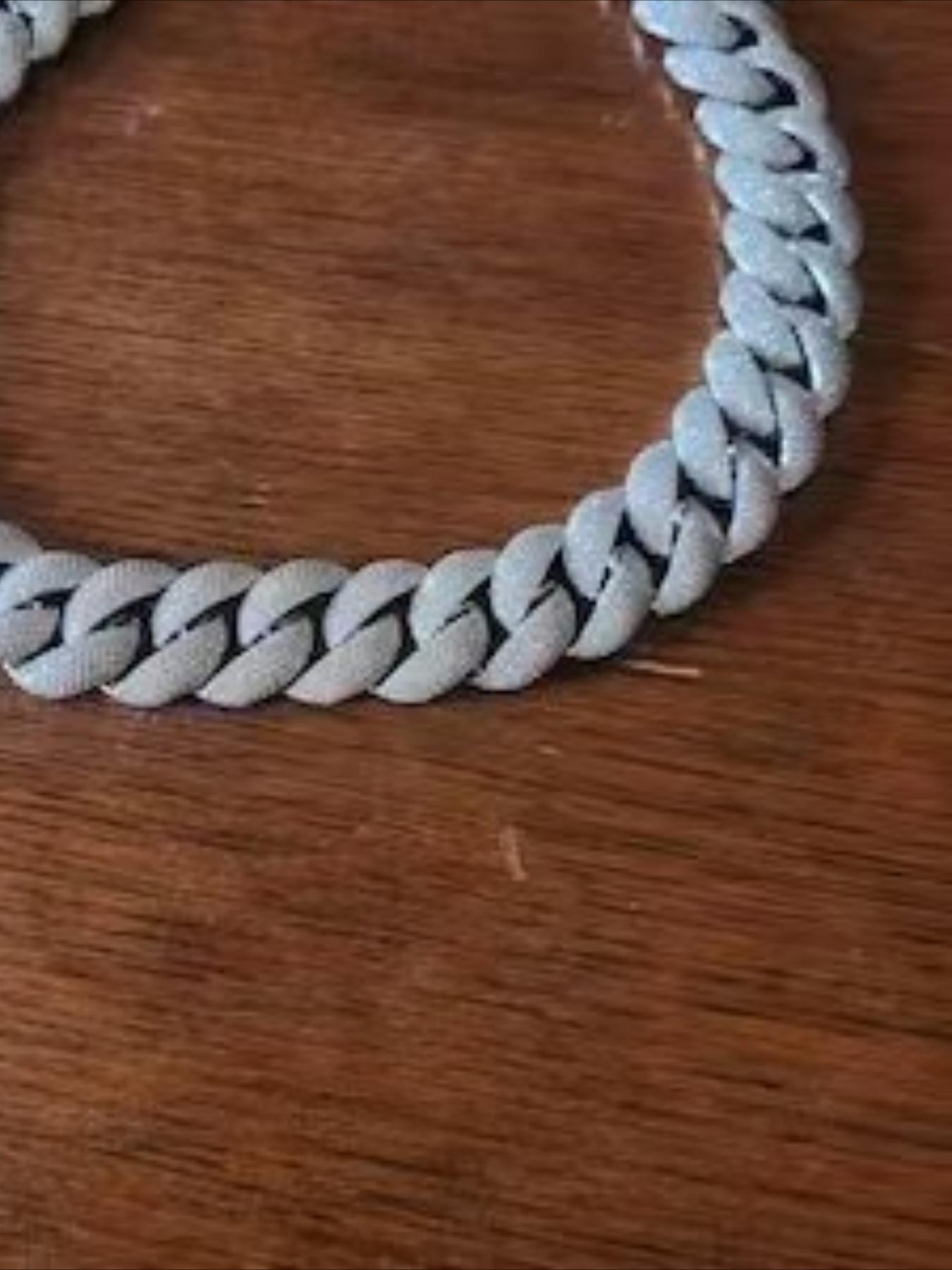 سلسلة ميامي الكوبي العريضة 22  - مراجعة Streetwear Brand Jewelry وسعره