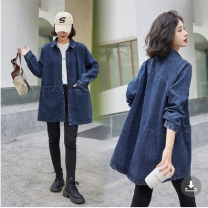 جاكيت دينيم فضفاض بياقة بولو ل - مراجعة Streetwear Brand Fashion وسعره