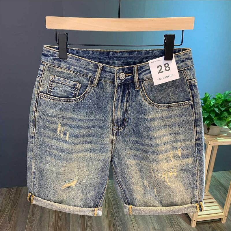 شارع العليا ممزق الدينيم السرا - مراجعة Streetwear Brand Shorts وسعره