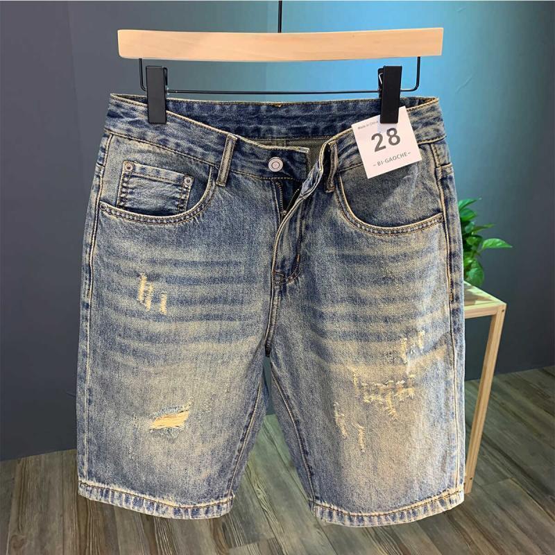 شارع العليا ممزق الدينيم السرا - مراجعة Streetwear Brand Shorts وسعره