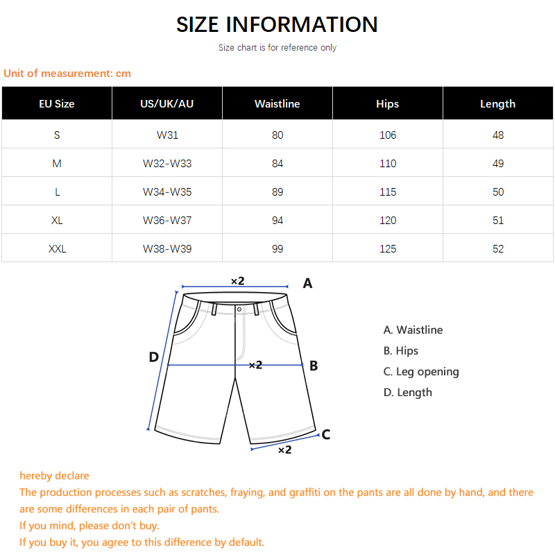 شورت جينز رجالي للهيب هوب وملا - مراجعة Streetwear Brand Shorts وسعره