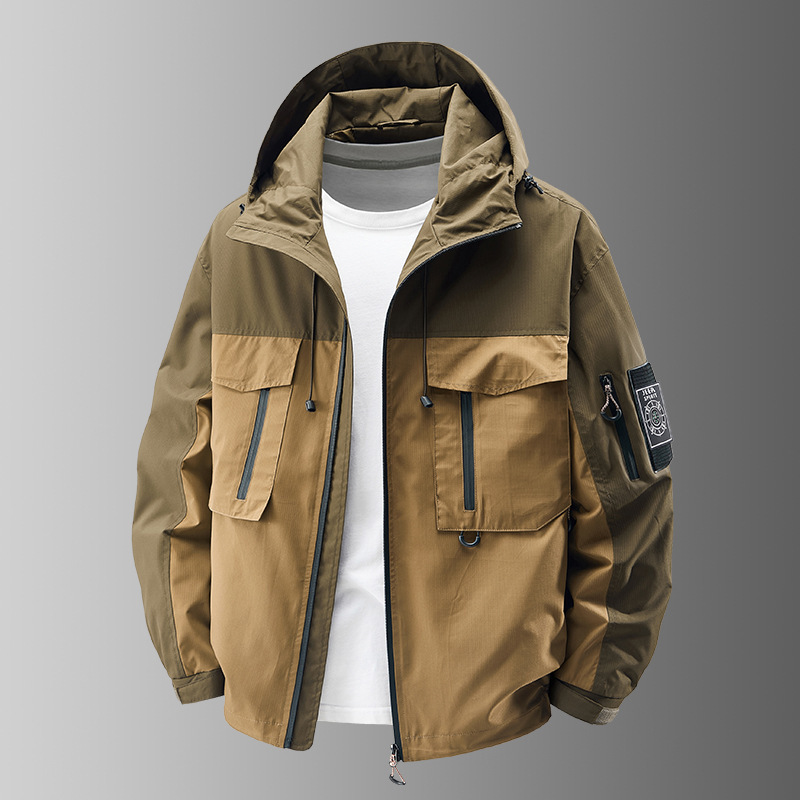 سترة عمل خارجية بقلنسوة للرجال - مراجعة Streetwear Outdoor Brand وسعره