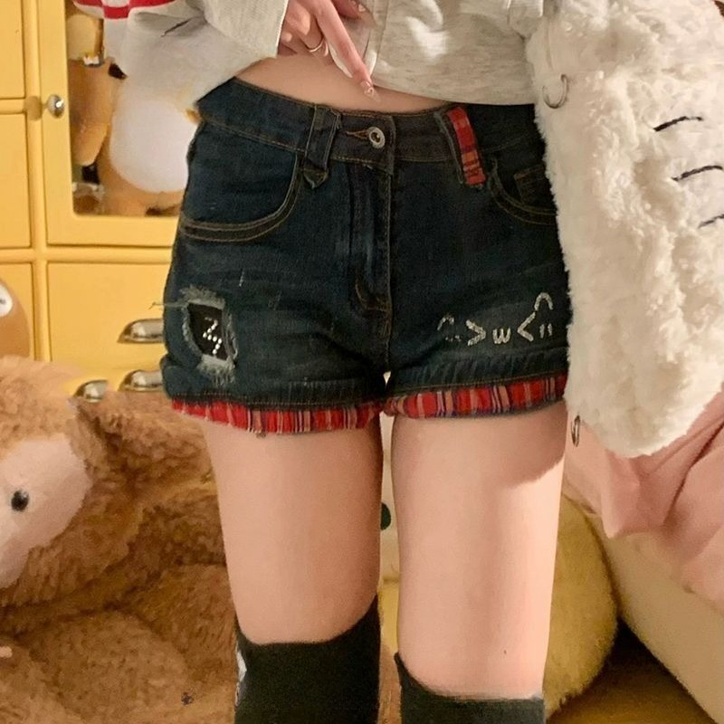 جينز قصير أمريكي عتيق للنساء،  - مراجعة Streetwear Brand Shorts وسعره