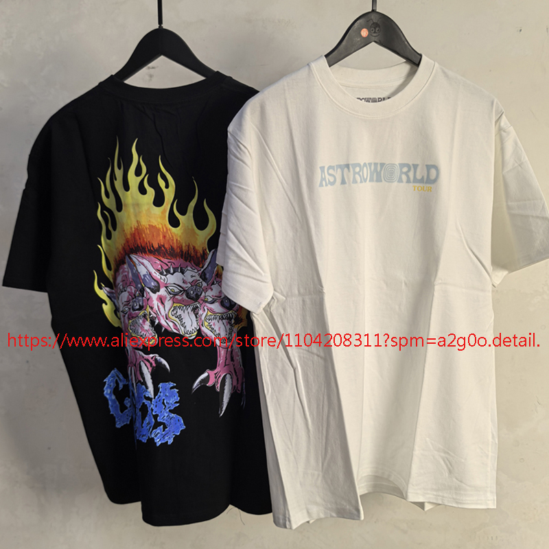 تي شيرت أمريكي الطراز بتصميم ك - مراجعة Cactus Jack Tee وسعره