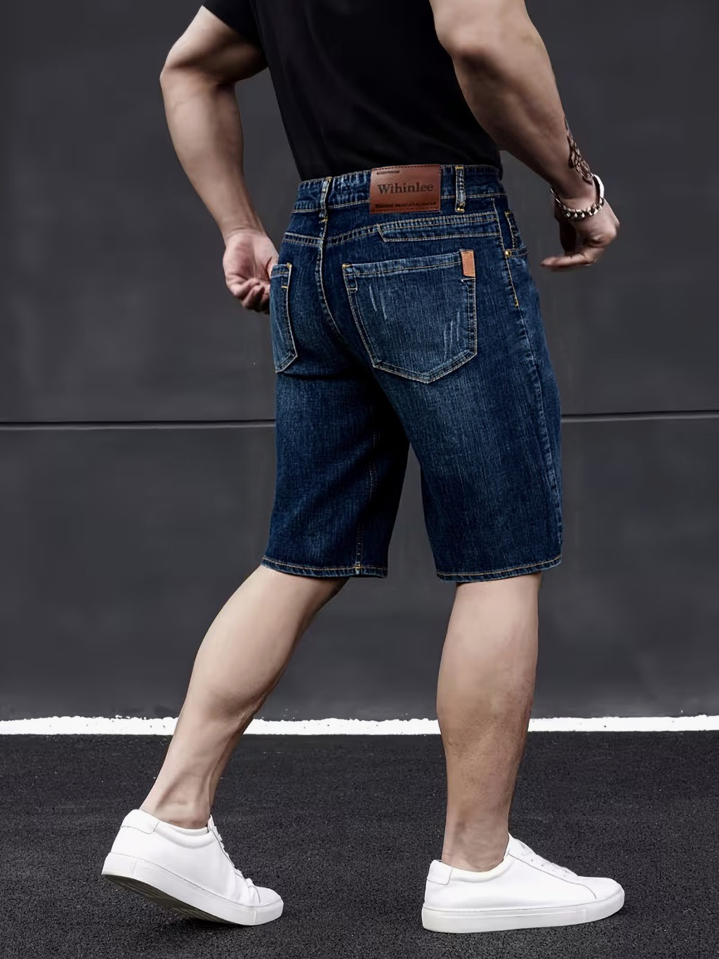 جينز رجالي جديد من Wthinlee لل - مراجعة Streetwear Brand Shorts وسعره