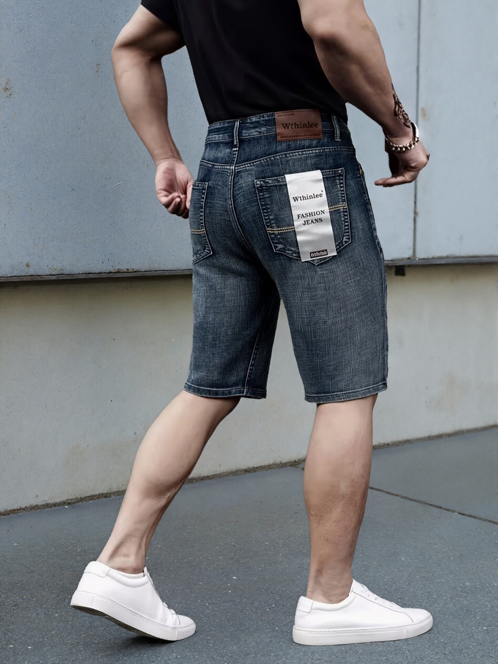 جينز رجالي جديد من Wthinlee لل - مراجعة Streetwear Brand Shorts وسعره